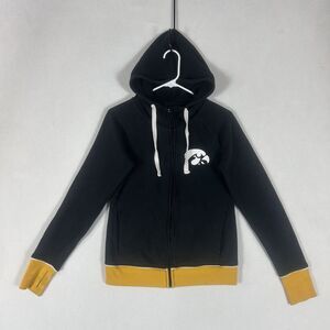 Iowa Hawkeyes College Full Zip Hoodie Women’s Small Sweatshirt Basketball 4Her